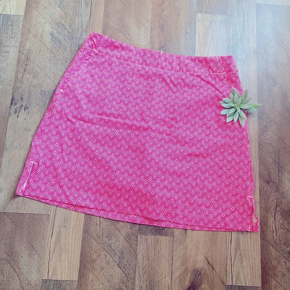 Lady Hagen Essentials Patterned Golf Skort